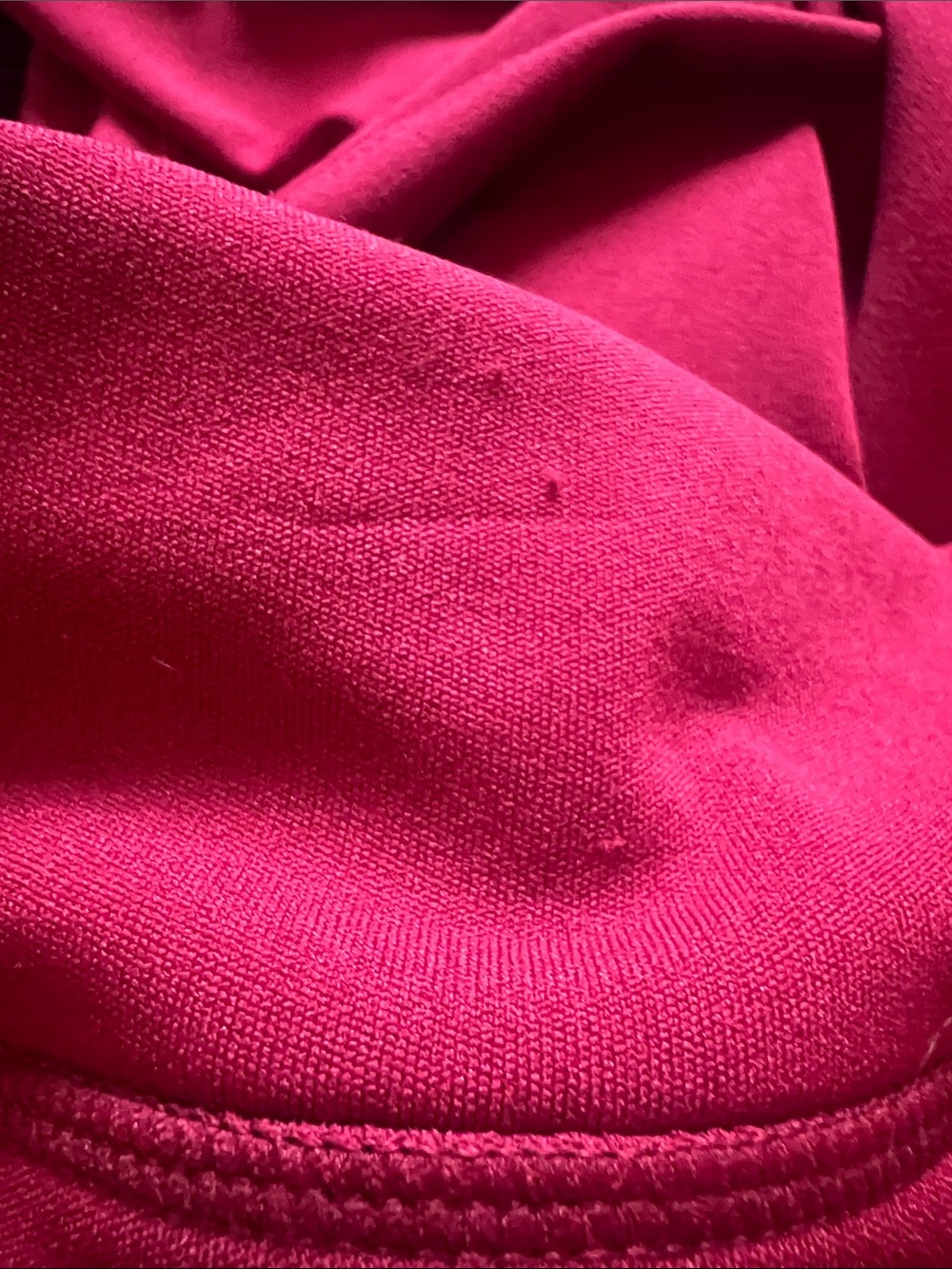 Athletic Skirted Leggings Capri Burgundy Wine Red Size 3XL - Picture 4 of 4